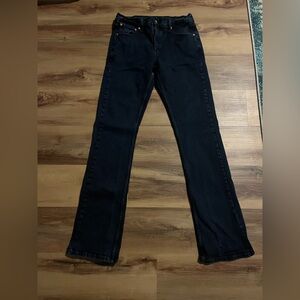 Levis 527 Slim Bootcut jeans.